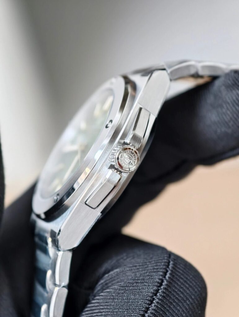 Dong Ho IWC Schaffhausen Ingenieur Rep 11 Cao Cap Mat xanh La Xuong V7 40mm 4