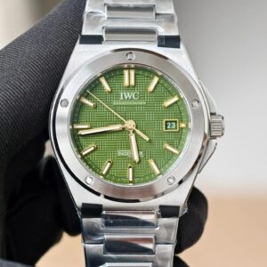 Dong Ho IWC Schaffhausen Ingenieur Rep 11 Cao Cap Mat xanh La Xuong V7 40mm 6