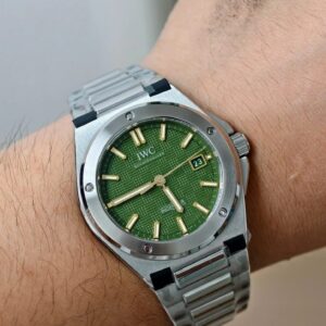 Dong Ho IWC Schaffhausen Ingenieur Rep 11 Cao Cap Mat xanh La Xuong V7 40mm 8