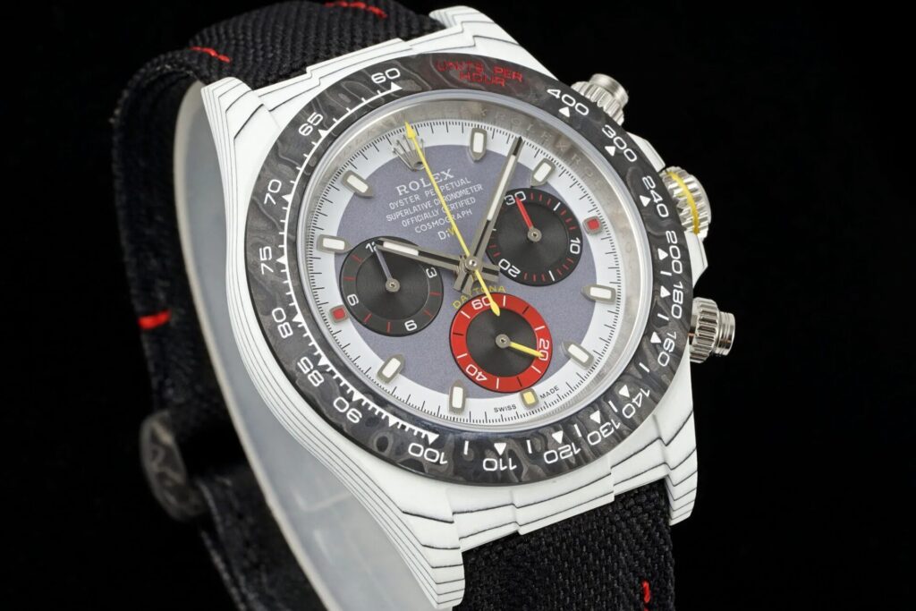 Dong Ho Rolex Rep Nam 11 Daytona Diw Carbo Quartz Alpine Cao Cap Nhat 40mm 7