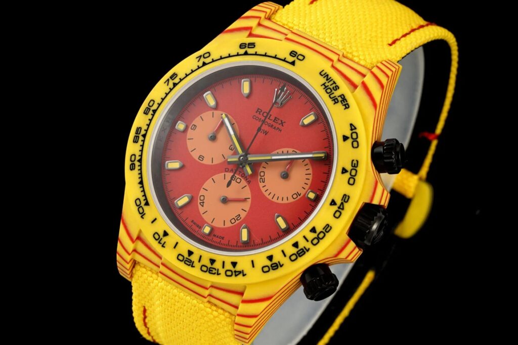 Dong Ho Rolex Rep Nam 11 Daytona Diw Carbon Fiber Volcano Cao Cap Nhat 40mm 8