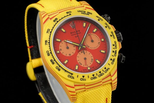 Dong Ho Rolex Rep Nam 11 Daytona Diw Carbon Fiber Volcano Cao Cap Nhat 40mm 9