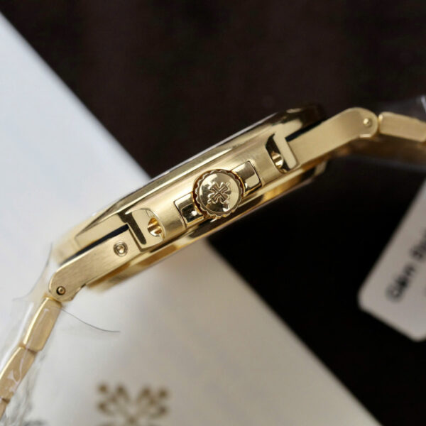 ĐỒNG HỒ PATEK PHILIPPE NAUTILUS 5724 CHẾ TÁC MOISSANITE BỌC VÀNG 18K PPF 40MM