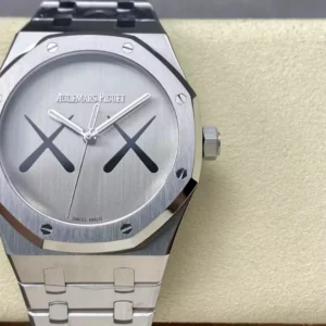 DONG HO AUDEMARS PIGUET ROYAL OAK 15400ST KAWS CHE TAC CAO CAP THEP KHONG GI APS FACTORY 41MM 1