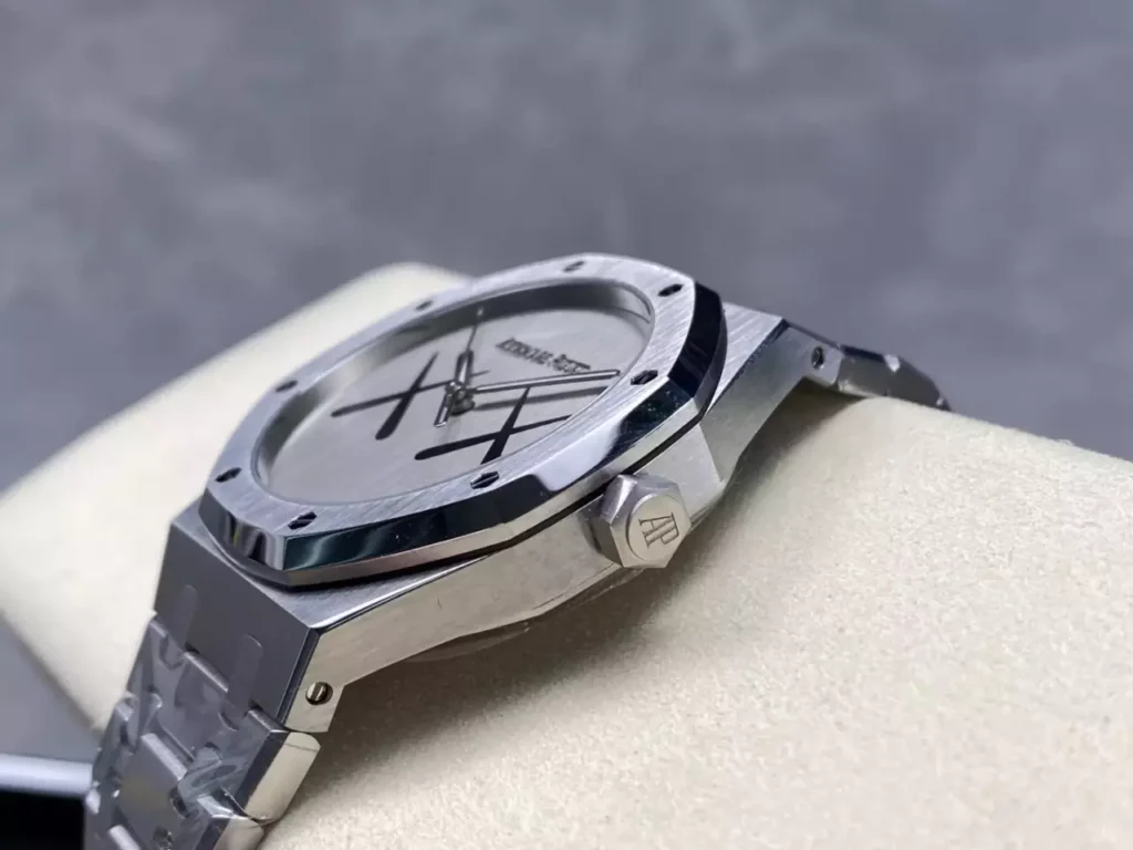 DONG HO AUDEMARS PIGUET ROYAL OAK 15400ST KAWS CHE TAC CAO CAP THEP KHONG GI APS FACTORY 41MM 5