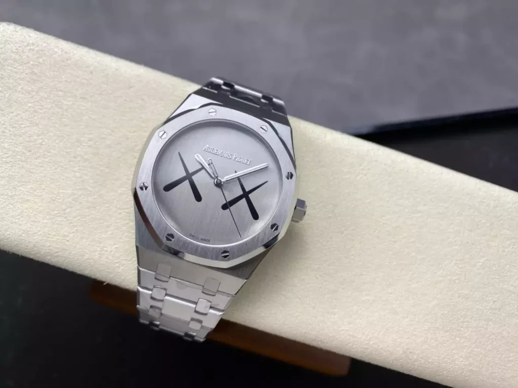 DONG HO AUDEMARS PIGUET ROYAL OAK 15400ST KAWS CHE TAC CAO CAP THEP KHONG GI APS FACTORY 41MM 7