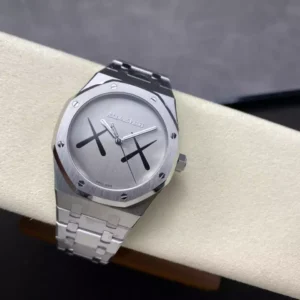DONG HO AUDEMARS PIGUET ROYAL OAK 15400ST KAWS CHE TAC CAO CAP THEP KHONG GI APS FACTORY 41MM 7