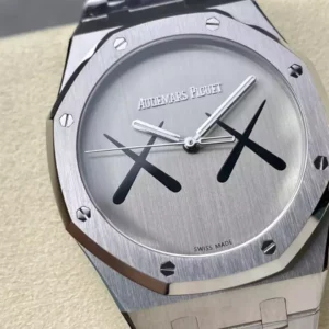 DONG HO AUDEMARS PIGUET ROYAL OAK 15400ST KAWS CHE TAC CAO CAP THEP KHONG GI APS FACTORY 41MM 9