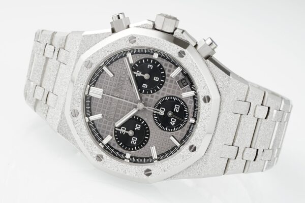 DONG HO AUDEMARS PIGUET ROYAL OAK 26240 REP 11 FROSTED MAT SO XAM DEN APS FACTORY 41MM 6