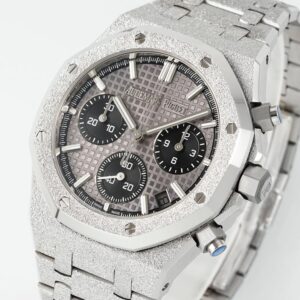 DONG HO AUDEMARS PIGUET ROYAL OAK 26240 REP 11 FROSTED MAT SO XAM DEN APS FACTORY 41MM 8
