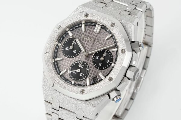DONG HO AUDEMARS PIGUET ROYAL OAK 26240 REP 11 FROSTED MAT SO XAM DEN APS FACTORY 41MM 8