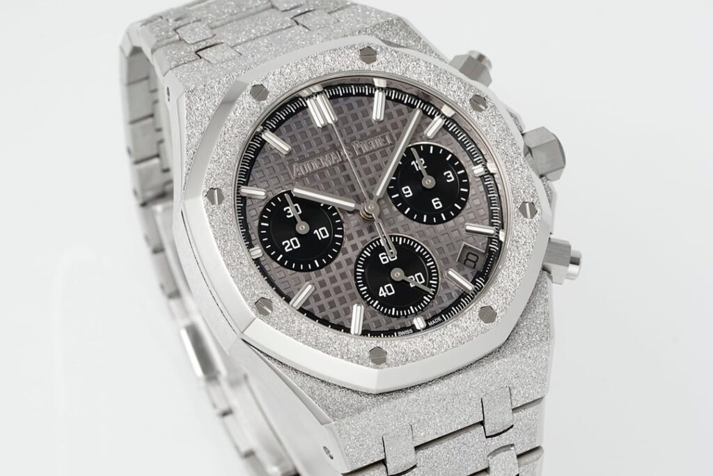 DONG HO AUDEMARS PIGUET ROYAL OAK 26240 REP 11 FROSTED MAT SO XAM DEN APS FACTORY 41MM 9