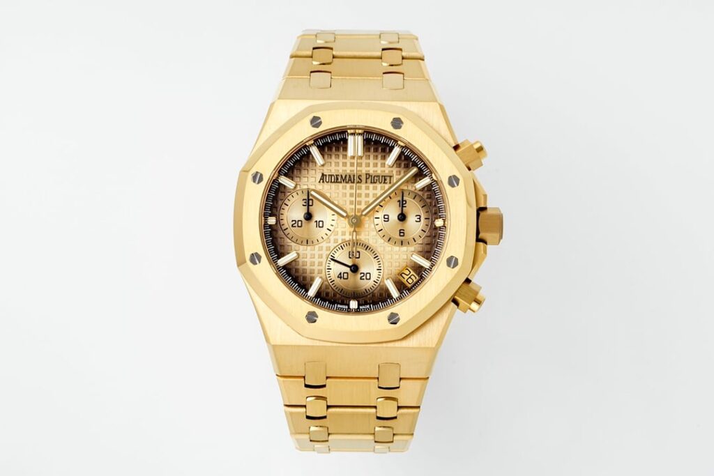 DONG HO AUDEMARS PIGUET ROYAL OAK 26240 REPLICA 11 FROSTED GOLD APS FACTORY 41MM 1
