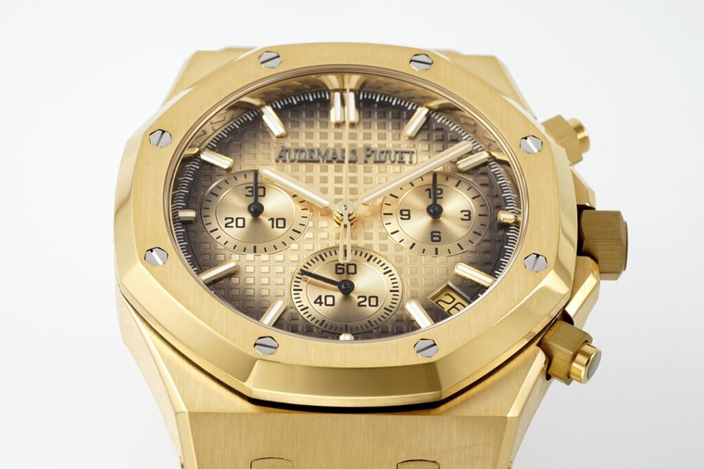 DONG HO AUDEMARS PIGUET ROYAL OAK 26240 REPLICA 11 FROSTED GOLD APS FACTORY 41MM 7