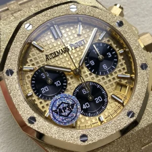 DONG HO AUDEMARS PIGUET ROYAL OAK 26240 REPLICA 11 FROSTED GOLD MAT SO VANG DEN APS FACTORY 41MM 8