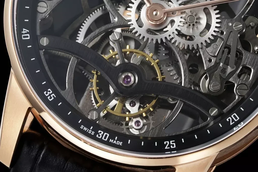 DONG HO AUDEMARS PIGUET TOURBILLON 26600CR CHE TAC OPENWORKED VO MA VANG HONG 41MM 7