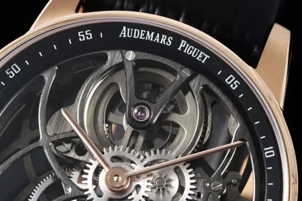 DONG HO AUDEMARS PIGUET TOURBILLON 26600CR CHE TAC OPENWORKED VO MA VANG HONG 41MM 8