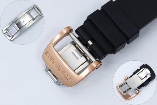 DONG HO NU RICHARD MILLE RM07 01 REP 11 VO GOM DEN MAT SO DO DINH DA ZF FACTORY 31.5MM x 12MM 2