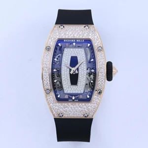 DONG HO NU RICHARD MILLE RM07 01 REPLICA CAO CAP DINH DA MAT DEN MA VANG HONG ZF FACTORY 36MM 1