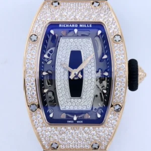 DONG HO NU RICHARD MILLE RM07 01 REPLICA CAO CAP DINH DA MAT DEN MA VANG HONG ZF FACTORY 36MM 9