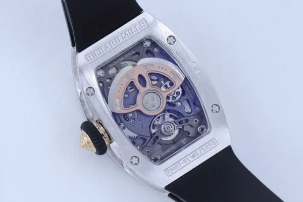 DONG HO NU RICHARD MILLE RM07 01 REPLICA CAO CAP DINH DA MAT DEN ZF FACTORY 36MM 2
