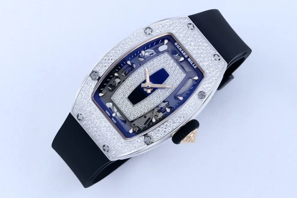 DONG HO NU RICHARD MILLE RM07 01 REPLICA CAO CAP DINH DA MAT DEN ZF FACTORY 36MM 7