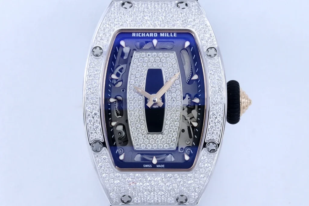 DONG HO NU RICHARD MILLE RM07 01 REPLICA CAO CAP DINH DA MAT DEN ZF FACTORY 36MM 8