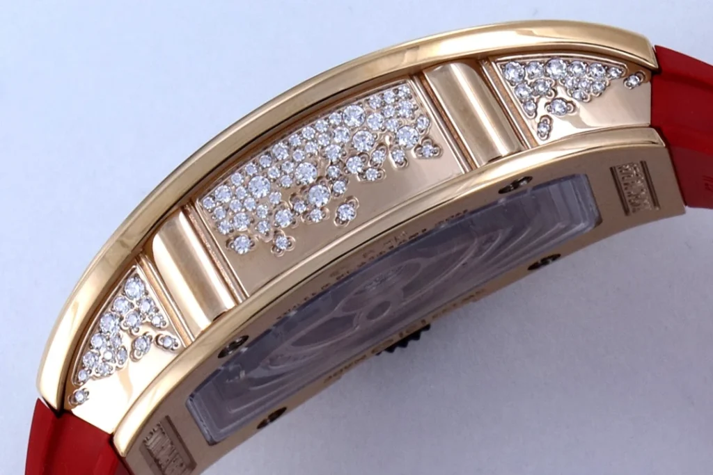 DONG HO NU RICHARD MILLE RM07 01 REPLICA CAO CAP DINH DA MAT DO MA VANG HONG ZF FACTORY 36MM 3