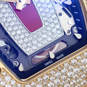 DONG HO NU RICHARD MILLE RM07 01 REPLICA CAO CAP DINH DA MAT DO MA VANG HONG ZF FACTORY 36MM 5