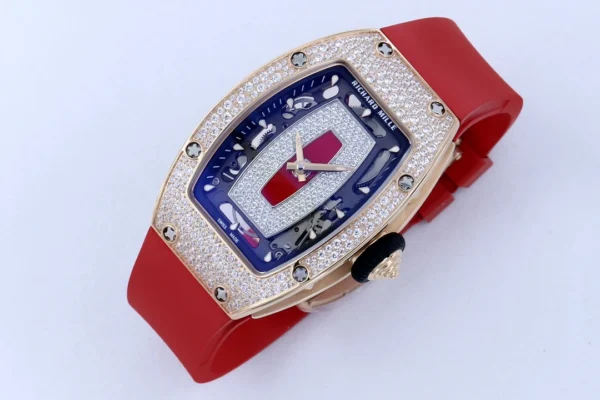 DONG HO NU RICHARD MILLE RM07 01 REPLICA CAO CAP DINH DA MAT DO MA VANG HONG ZF FACTORY 36MM 7