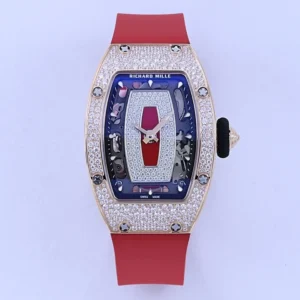 DONG HO NU RICHARD MILLE RM07 01 REPLICA CAO CAP DINH DA MAT DO MA VANG HONG ZF FACTORY 36MM 9