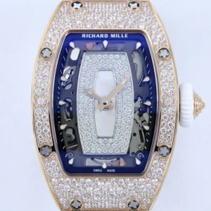 DONG HO NU RICHARD MILLE RM07 01 REPLICA CAO CAP DINH DA MAT TRANG MA VANG HONG ZF FACTORY 36MM 8