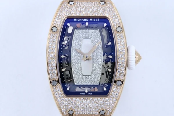 DONG HO NU RICHARD MILLE RM07 01 REPLICA CAO CAP DINH DA MAT TRANG MA VANG HONG ZF FACTORY 36MM 8