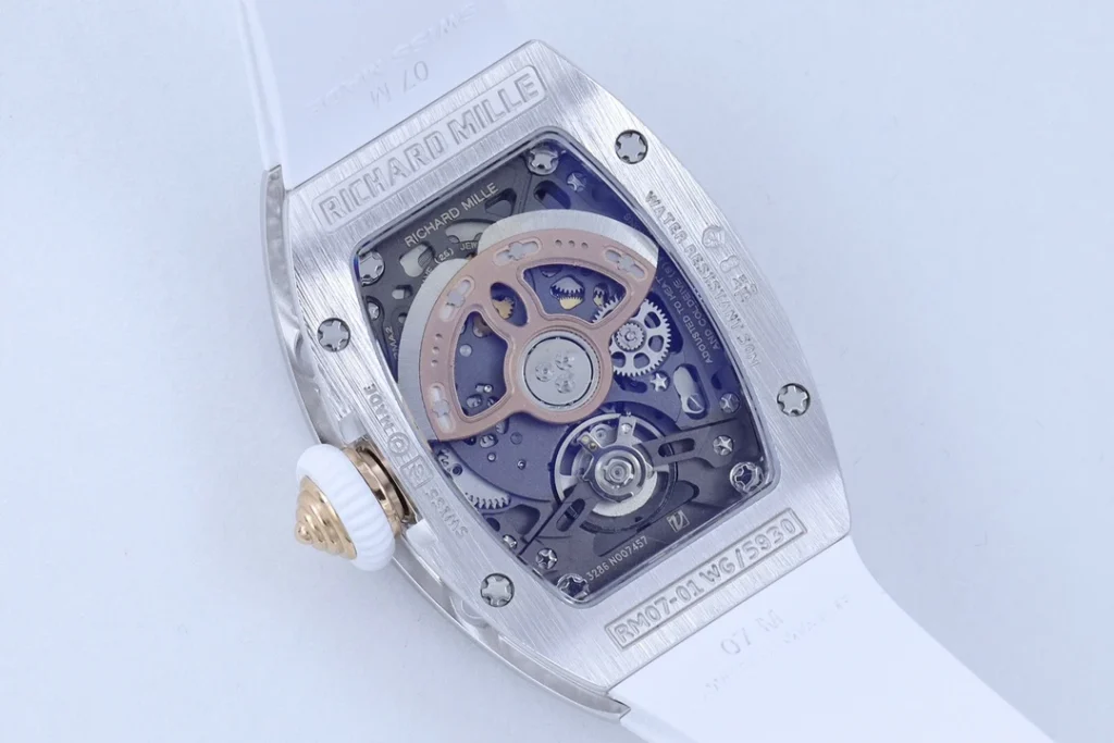 DONG HO NU RICHARD MILLE RM07 01 REPLICA CAO CAP DINH DA MAT TRANG ZF FACTORY 36MM 2