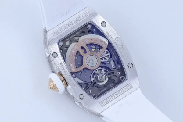 DONG HO NU RICHARD MILLE RM07 01 REPLICA CAO CAP DINH DA MAT TRANG ZF FACTORY 36MM 2