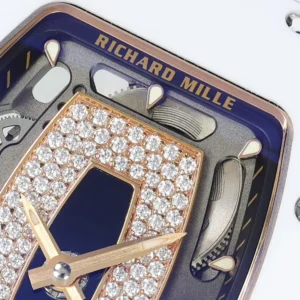 DONG HO NU RICHARD MILLE RM07 01 REPLICA VO GOM TRANG MAT SO DEN DINH DA ZF FACTORY 31.5MM x 12MM 6