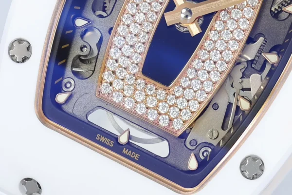 DONG HO NU RICHARD MILLE RM07 01 REPLICA VO GOM TRANG MAT SO DEN DINH DA ZF FACTORY 31.5MM x 12MM 7