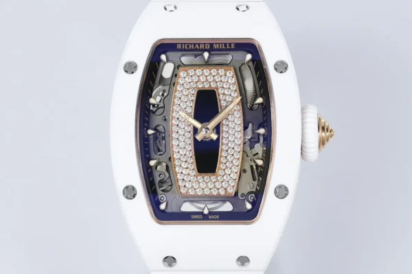 DONG HO NU RICHARD MILLE RM07 01 REPLICA VO GOM TRANG MAT SO DEN DINH DA ZF FACTORY 31.5MM x 12MM 9