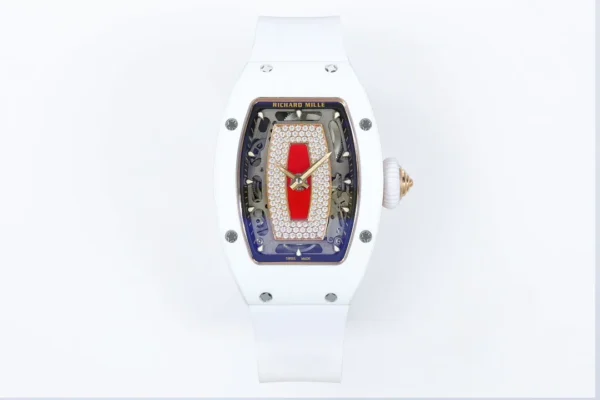 DONG HO NU RICHARD MILLE RM07 01 REPLICA VO GOM TRANG MAT SO DO DINH DA ZF FACTORY 31.5MM x 12MM 1