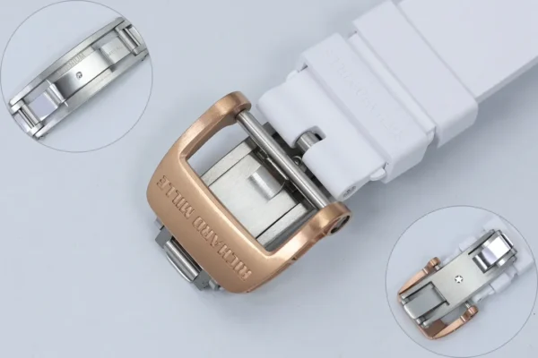 DONG HO NU RICHARD MILLE RM07 01 REPLICA VO GOM TRANG MAT SO DO DINH DA ZF FACTORY 31.5MM x 12MM 2