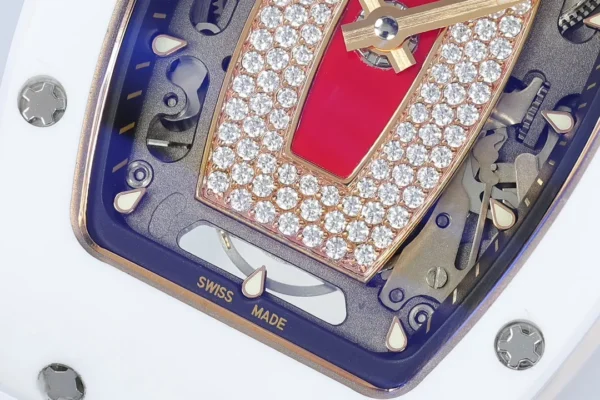 DONG HO NU RICHARD MILLE RM07 01 REPLICA VO GOM TRANG MAT SO DO DINH DA ZF FACTORY 31.5MM x 12MM 6