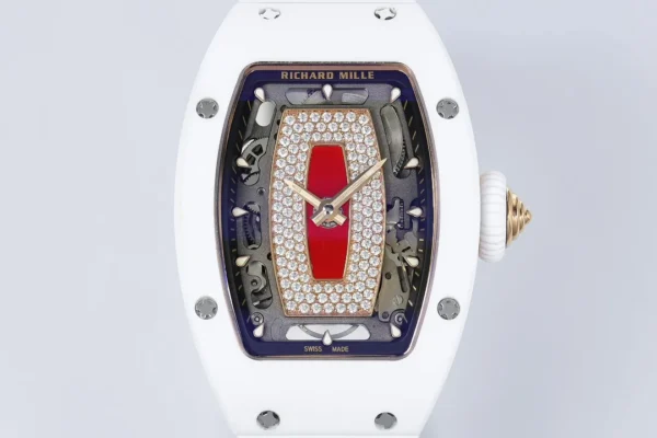 DONG HO NU RICHARD MILLE RM07 01 REPLICA VO GOM TRANG MAT SO DO DINH DA ZF FACTORY 31.5MM x 12MM 8