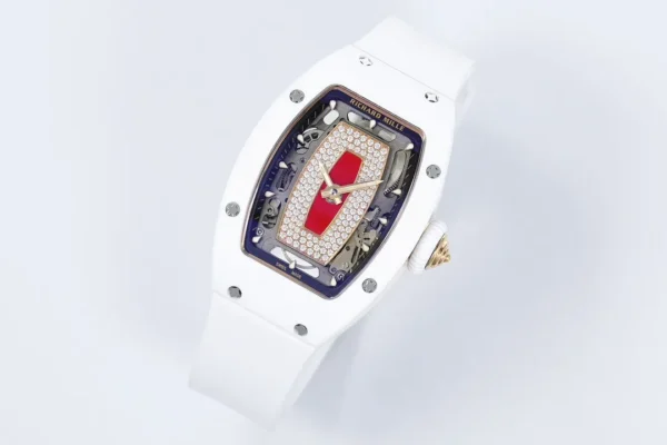 DONG HO NU RICHARD MILLE RM07 01 REPLICA VO GOM TRANG MAT SO DO DINH DA ZF FACTORY 31.5MM x 12MM 9