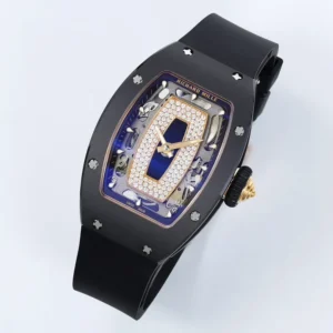 DONG HO NU RICHARD MILLE RM07 REPLICA VO GOM DEN MAT SO DEN DINH DA ZF FACTORY 31.5MM x 12MM 1