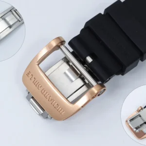 DONG HO NU RICHARD MILLE RM07 REPLICA VO GOM DEN MAT SO DEN DINH DA ZF FACTORY 31.5MM x 12MM 2