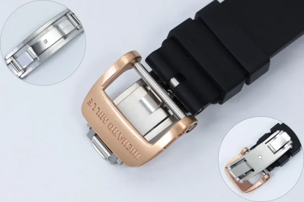 DONG HO NU RICHARD MILLE RM07 REPLICA VO GOM DEN MAT SO DEN DINH DA ZF FACTORY 31.5MM x 12MM 2