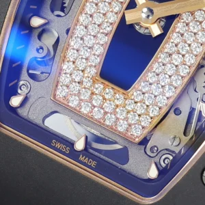 DONG HO NU RICHARD MILLE RM07 REPLICA VO GOM DEN MAT SO DEN DINH DA ZF FACTORY 31.5MM x 12MM 7