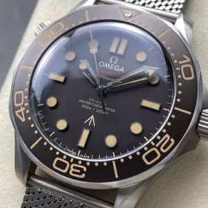 DONG HO OMEGA SEAMASTER JAMES BOND 007 NO TIME TO DIE CHE TAC CAO CAP TITANIUM VS FACTORY 42MM 10