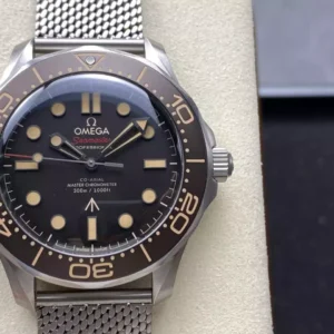DONG HO OMEGA SEAMASTER JAMES BOND 007 NO TIME TO DIE CHE TAC CAO CAP TITANIUM VS FACTORY 42MM 12