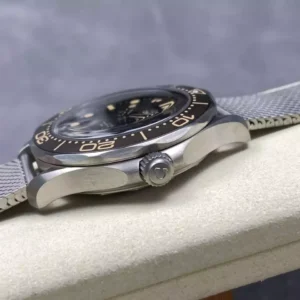 DONG HO OMEGA SEAMASTER JAMES BOND 007 NO TIME TO DIE CHE TAC CAO CAP TITANIUM VS FACTORY 42MM 7